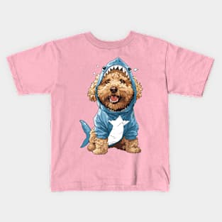 GoldenDoodle Shark Kids T-Shirt